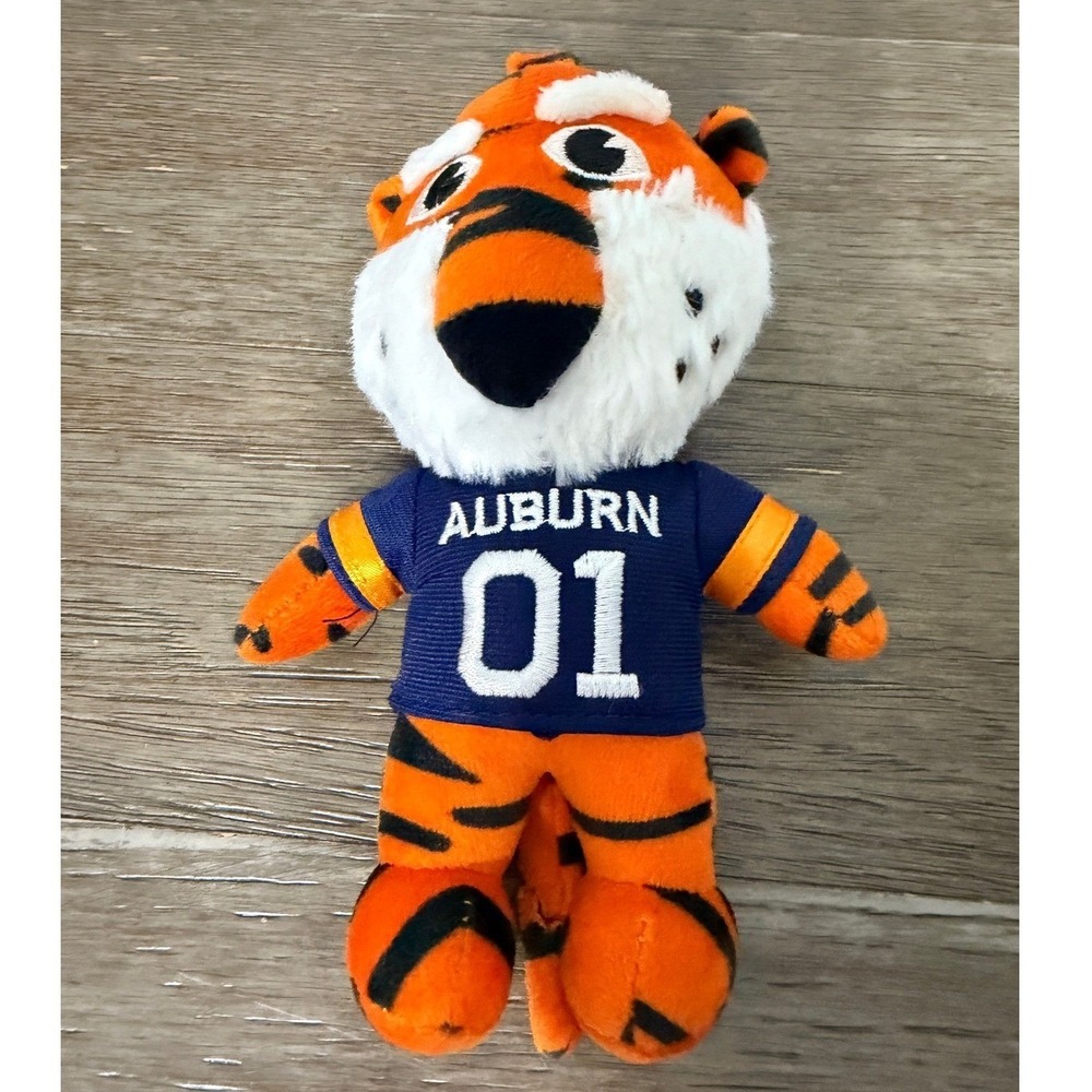 Auburn Tigers Aubie the Tiger Mascot Plush Stuffed Animal NCAA College Toy